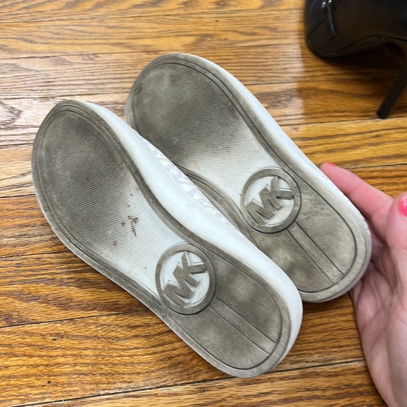 MICHAEL KORS | Gem Miracle Mule logo slip on shoes (Girls 3 fits womens sz  5) - Picture 7 of 9